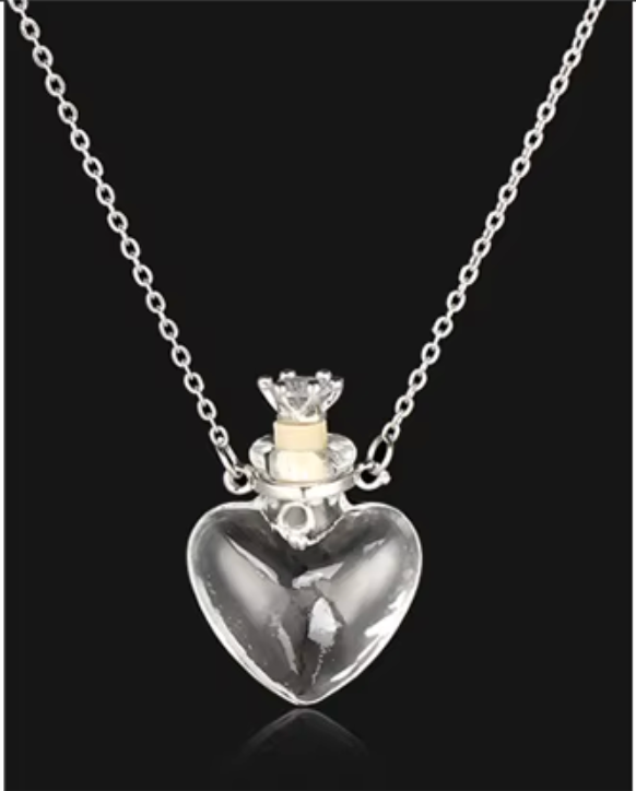 Naszyjnik z Fiolką na Perfumy - Noś Swój Zapach Blisko Serca